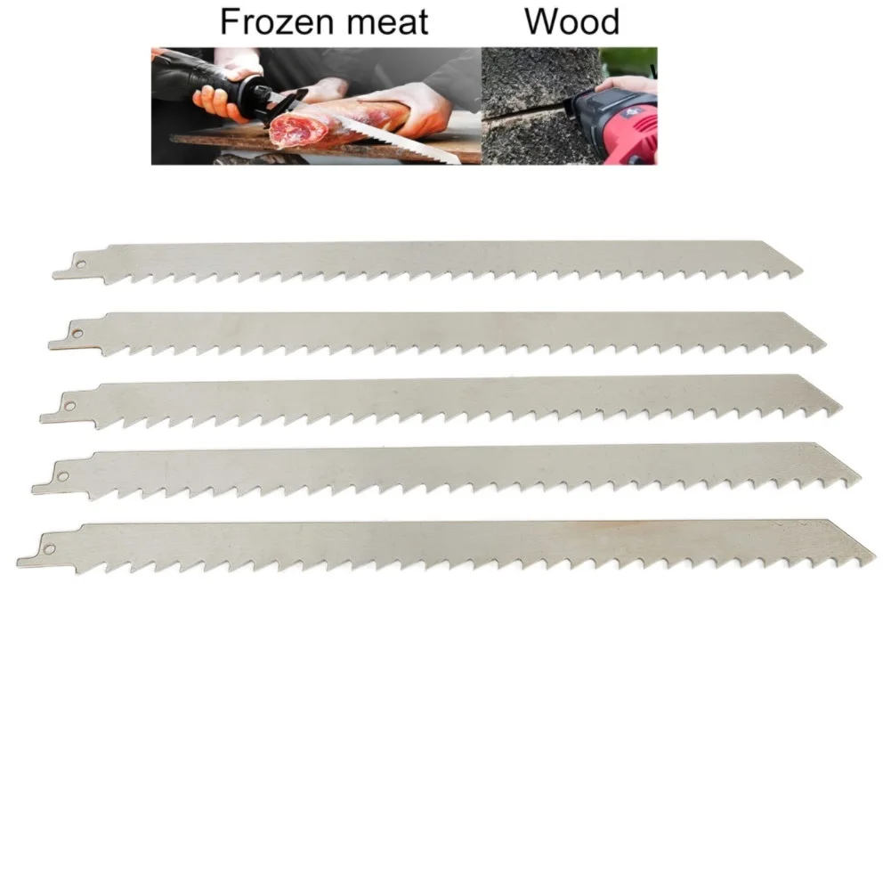 300 * 19mm Saw Blade 300mm 5PCS Cutting Ice and Meat For BOSCH Lightweight Reciprocating Stainless steel
300 * 19mm Saw Blade 300mm 5PCS Cutting Ice and Meat For BOSCH Lightweight Reciprocating Stainless steel