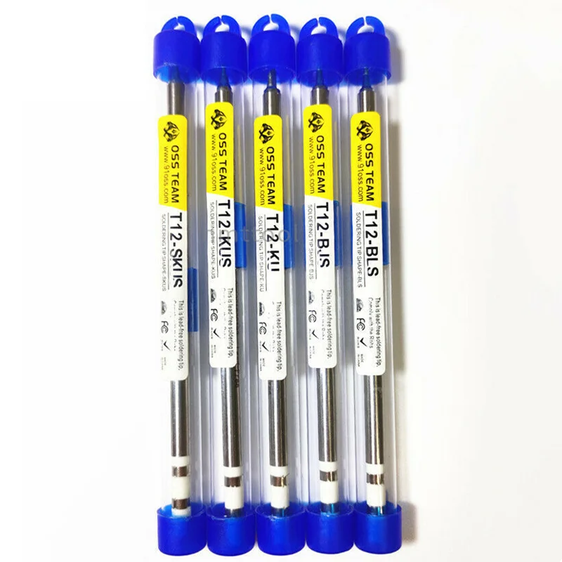 OSS T12 Soldering Iron Tip T12-X Tips BLS/BJS/SKUS/KU/SUK/LS/ILS Tip for T12 Soldering Station High Quality Quicko Tips
OSS T12 Soldering Iron Tip T12-X Tips BLS/BJS/SKUS/KU/SUK/LS/ILS Tip for T12 Soldering Station High Quality Quicko Tips