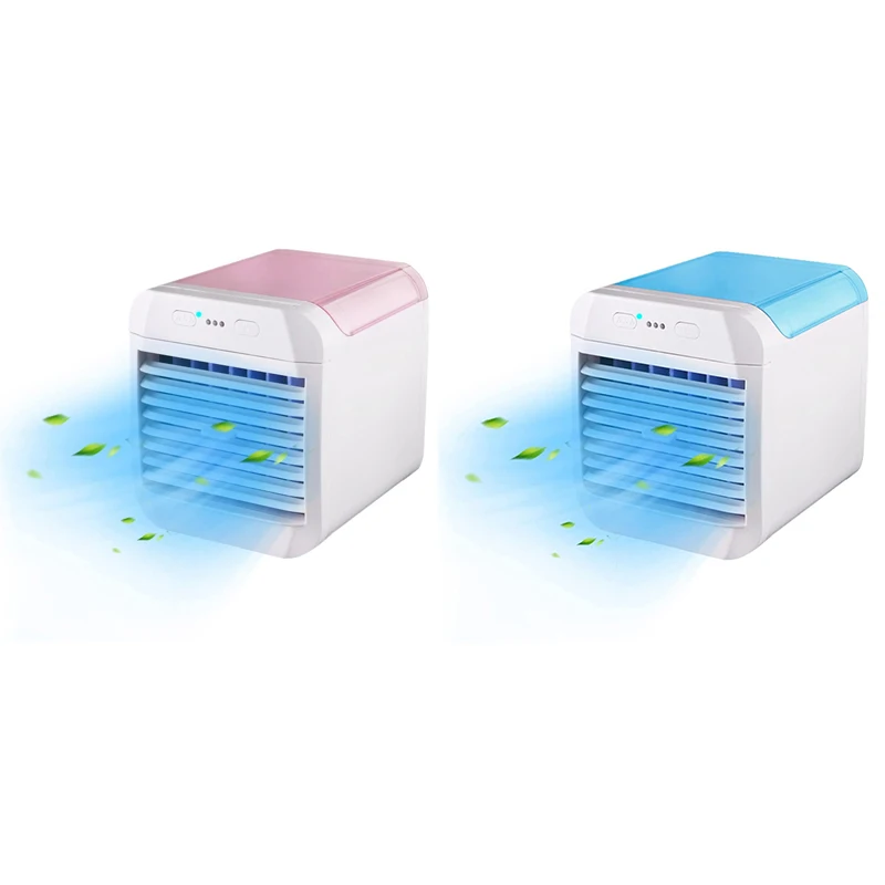 Mini Air Cooler Fan Portable Air Conditioner Quiet USB Air Cooler Personal Air Conditioner with 7 Color LED Light
Mini Air Cooler Fan Portable Air Conditioner Quiet USB Air Cooler Personal Air Conditioner with 7 Color LED Light