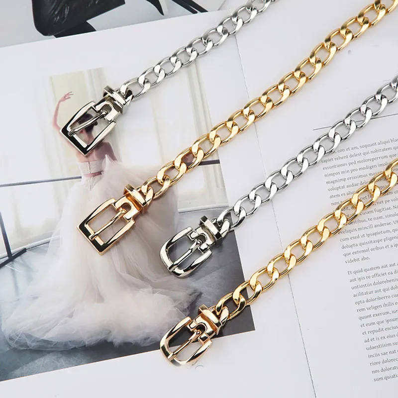 Hip Hop Waist Strap Thick Chain Gold Silver Waist Chain Metal Chain Women Belt For Jeans Trousers Casual Female Waistband Chain
Hip Hop Waist Strap Thick Chain Gold Silver Waist Chain Metal Chain Women Belt For Jeans Trousers Casual Female Waistband Chain