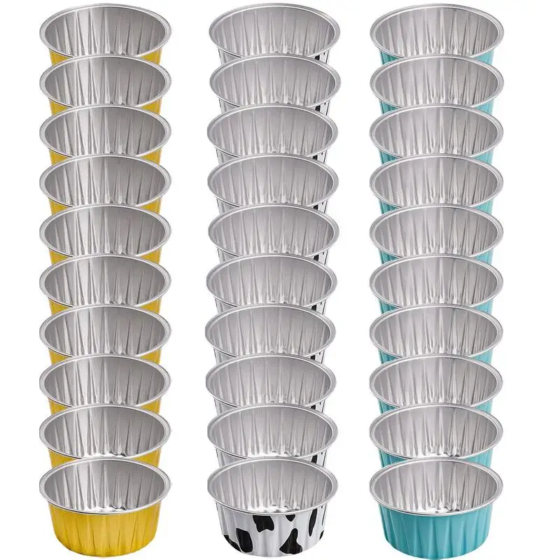 Aluminum Foil Baking Cups 10pcs Foil Muffin Liners Backing Supplies For Halloween Christmas New Year Spring Festival Thanks
Aluminum Foil Baking Cups 10pcs Foil Muffin Liners Backing Supplies For Halloween Christmas New Year Spring Festival Thanks
