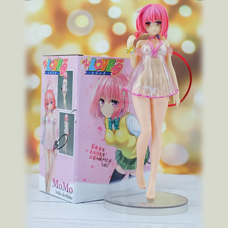 Kawaii To LOVE Japan Anime Action Figure PVC Toys 25cm Cute Momo Belia Deviluke Swimsuit Dolls Room Decor Birthday Gift for Boys
Kawaii To LOVE Japan Anime Action Figure PVC Toys 25cm Cute Momo Belia Deviluke Swimsuit Dolls Room Decor Birthday Gift for Boys
