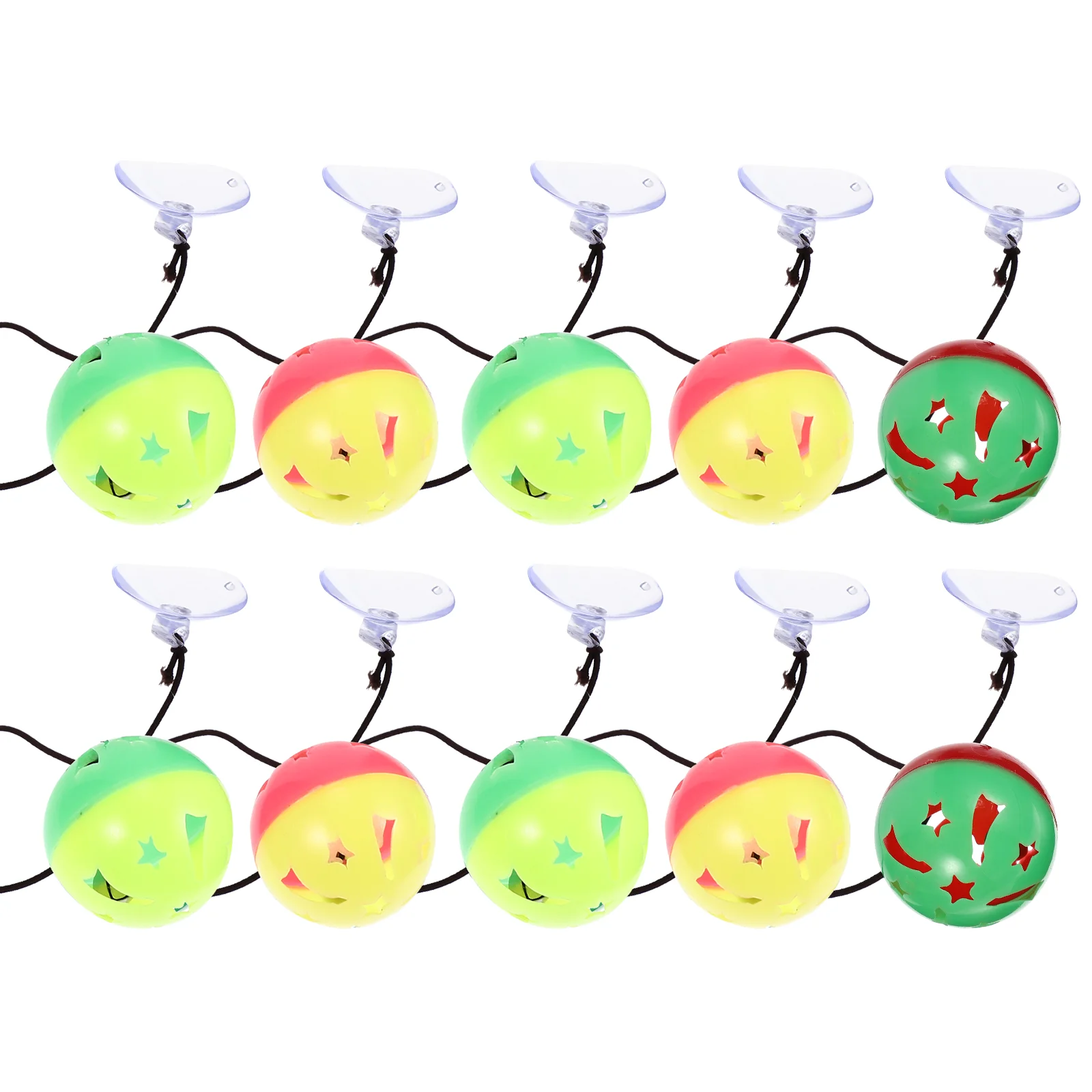 10 Pcs Small Pet Toys Cat Indoor Hamster Bearded Dragon Plastic Suction Cup Bell
10 Pcs Small Pet Toys Cat Indoor Hamster Bearded Dragon Plastic Suction Cup Bell