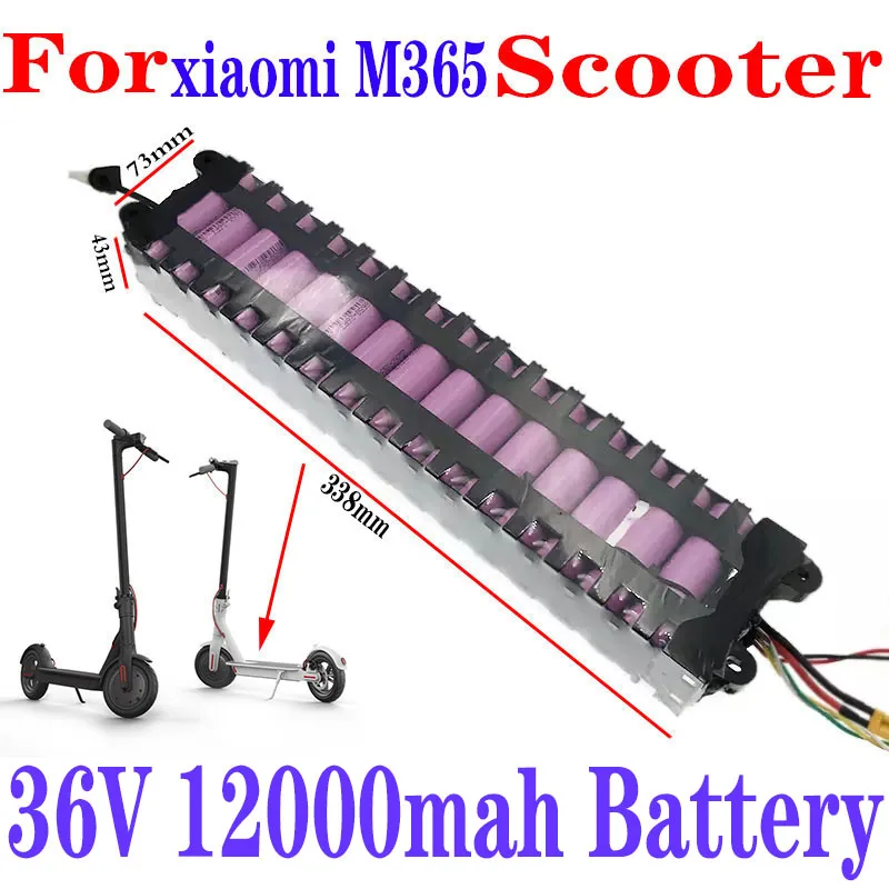 Suitable FOR Xiaomi, Mijia, Electric Scooter 18650 Batteries, 36V, 12ah, Special M365, With Bluetooth Communication Function
Suitable FOR Xiaomi, Mijia, Electric Scooter 18650 Batteries, 36V, 12ah, Special M365, With Bluetooth Communication Function