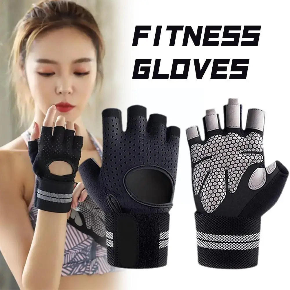 Cycling Fingerless Gloves Professional Gym Fitness Women Breathable Finger Fishing Anti-Slip Men Half Silicone Gloves F8N9
Cycling Fingerless Gloves Professional Gym Fitness Women Breathable Finger Fishing Anti-Slip Men Half Silicone Gloves F8N9