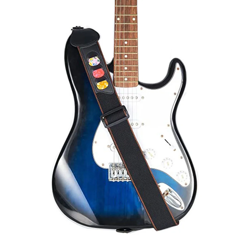 Guitar Paddles Guitar Strap Adjustable Strap Felt Washers Folk Electric Guitar Guitar Neck Strap Polyester Fiber
Guitar Paddles Guitar Strap Adjustable Strap Felt Washers Folk Electric Guitar Guitar Neck Strap Polyester Fiber