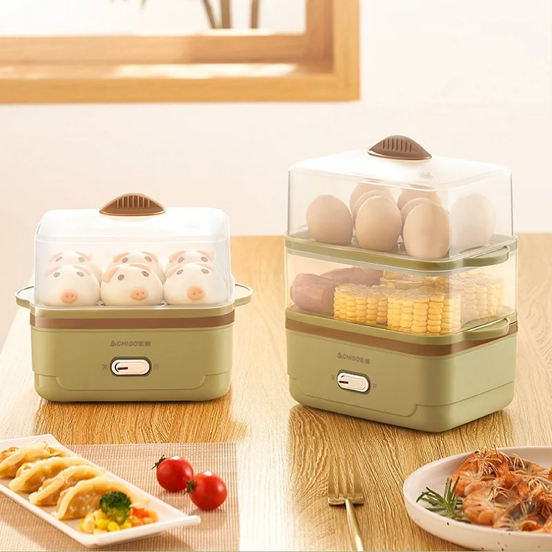 220V Egg Cooker Multi-function Egg Steamer Automatic Power Off Household Electric Steamer 2-3 People Breakfast Machine 350W
220V Egg Cooker Multi-function Egg Steamer Automatic Power Off Household Electric Steamer 2-3 People Breakfast Machine 350W