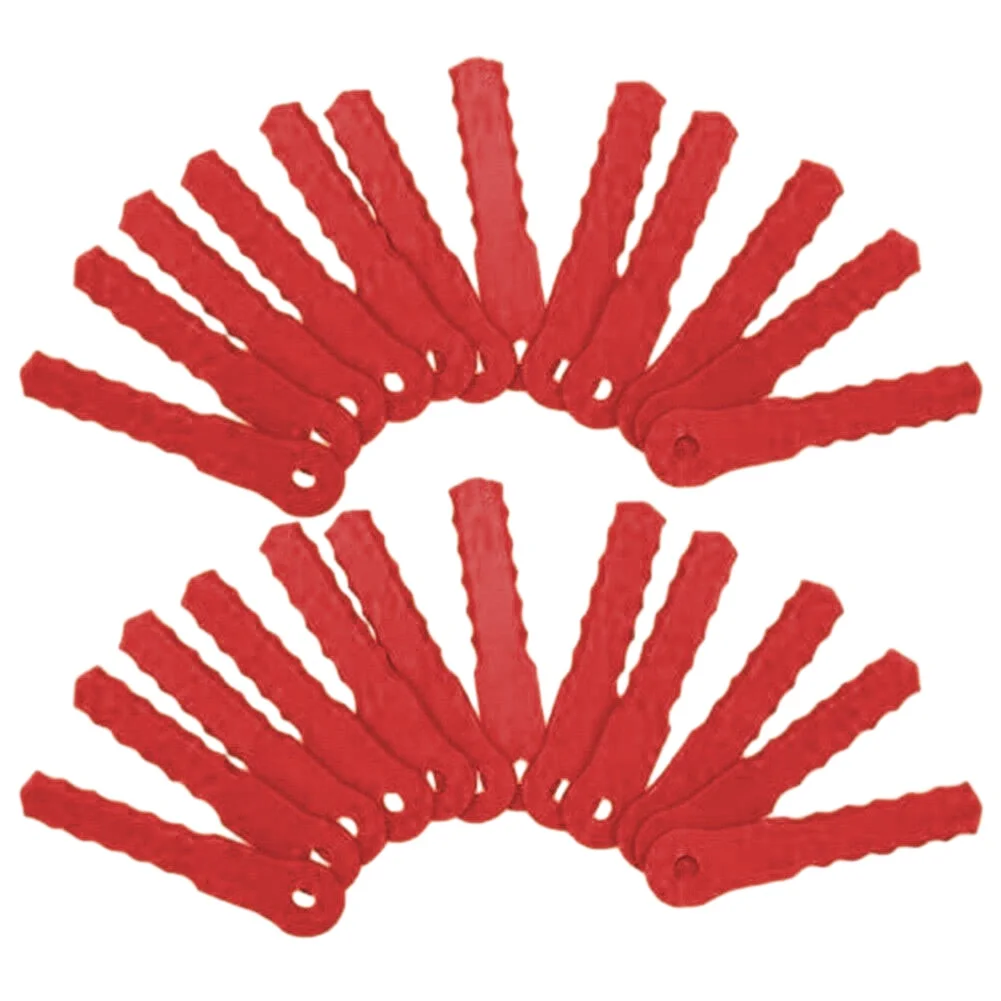 24pcs Plastic Blades Green And Red For 70289A Push-N-Load Cordless Grass Trimmer Strimmer Parts Garden Power Tool Accessories
24pcs Plastic Blades Green And Red For 70289A Push-N-Load Cordless Grass Trimmer Strimmer Parts Garden Power Tool Accessories