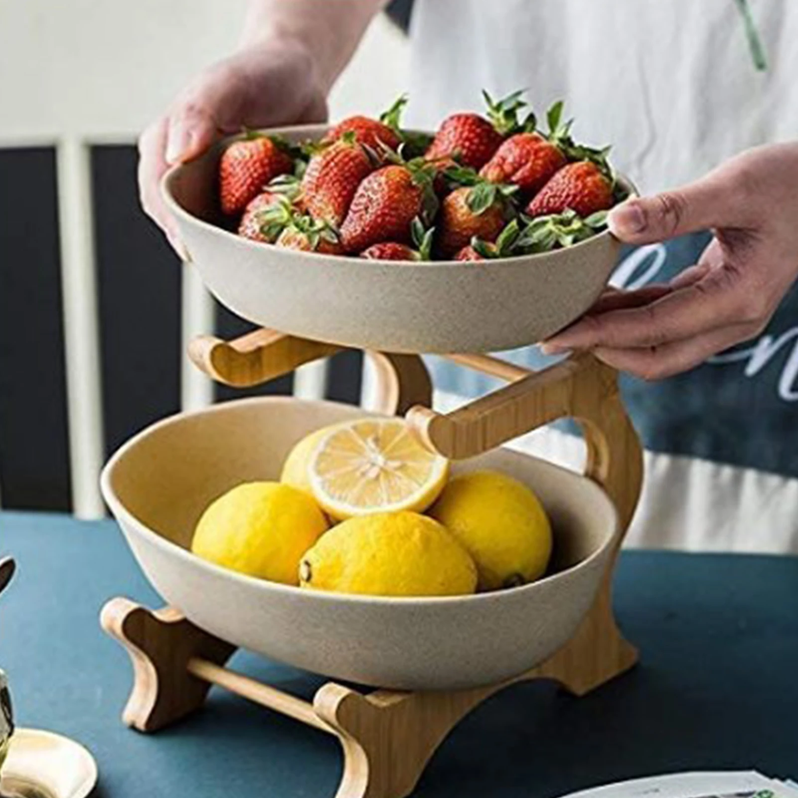 Fruit Holder Vegetable Bread Basket Fruit Bowl Storage Stand Scandinavian Removable Food Server Display Rack For Kitchen
Fruit Holder Vegetable Bread Basket Fruit Bowl Storage Stand Scandinavian Removable Food Server Display Rack For Kitchen