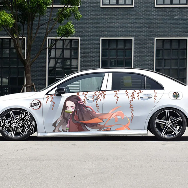 Demon Slayer Ghost killing blade car stickers charcoal Jilang Nedouzi cartoon animation two-dimensional stickers car body decals
Demon Slayer Ghost killing blade car stickers charcoal Jilang Nedouzi cartoon animation two-dimensional stickers car body decals