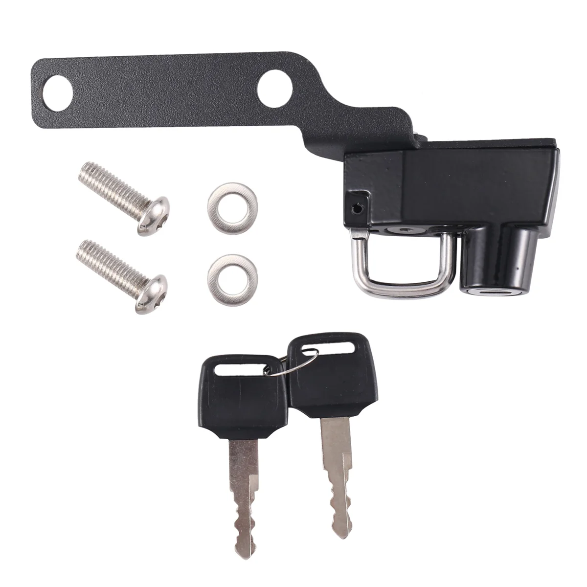 Motorcycle Helmet Lock Anti-Theft with 2 Keys for Honda CB125R CB150R CB250R CB300R CB500R CB650R CBR650R 2019-
Motorcycle Helmet Lock Anti-Theft with 2 Keys for Honda CB125R CB150R CB250R CB300R CB500R CB650R CBR650R 2019-