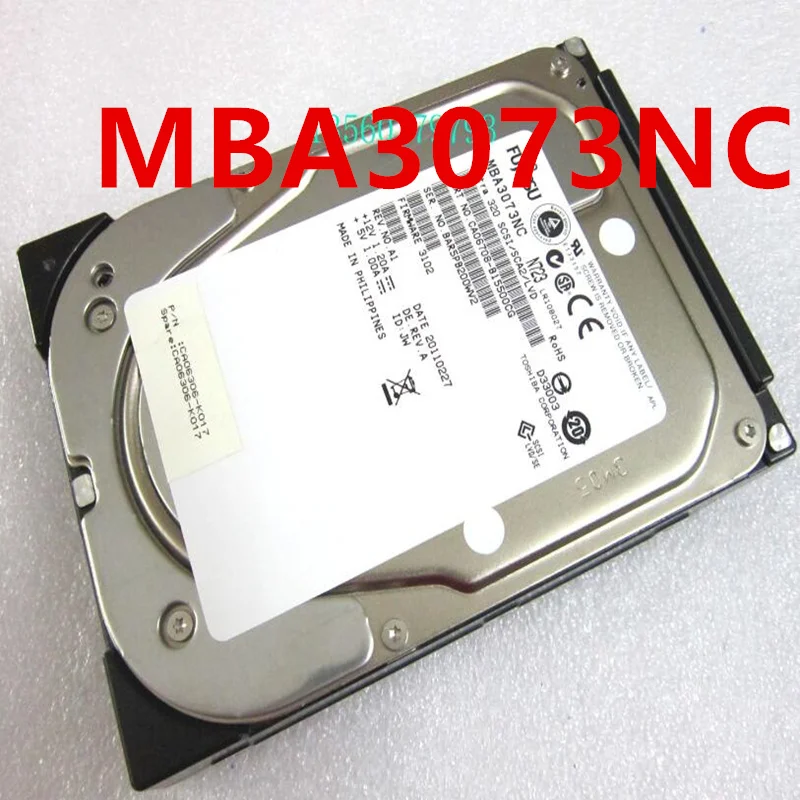 Original Almost New Hard Disk For FUJITSU 73GB 80Pin SCSI 3.5" 15000RPM 2MB Hard Drive MBA3073NC
Original Almost New Hard Disk For FUJITSU 73GB 80Pin SCSI 3.5" 15000RPM 2MB Hard Drive MBA3073NC