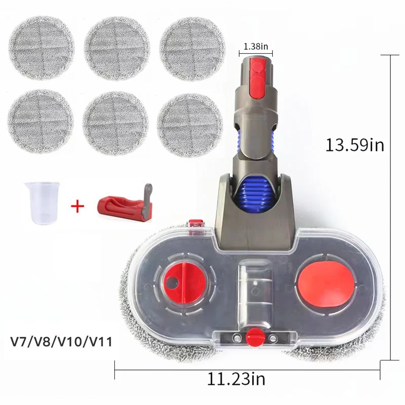 For Dyson Vacuum Cleaner V7 V8 V10 V11 Mop Head Brush Replacement Parts 4Cleaning Cloth Electric Mopping Vacuum Brush Water Tank
For Dyson Vacuum Cleaner V7 V8 V10 V11 Mop Head Brush Replacement Parts 4Cleaning Cloth Electric Mopping Vacuum Brush Water Tank