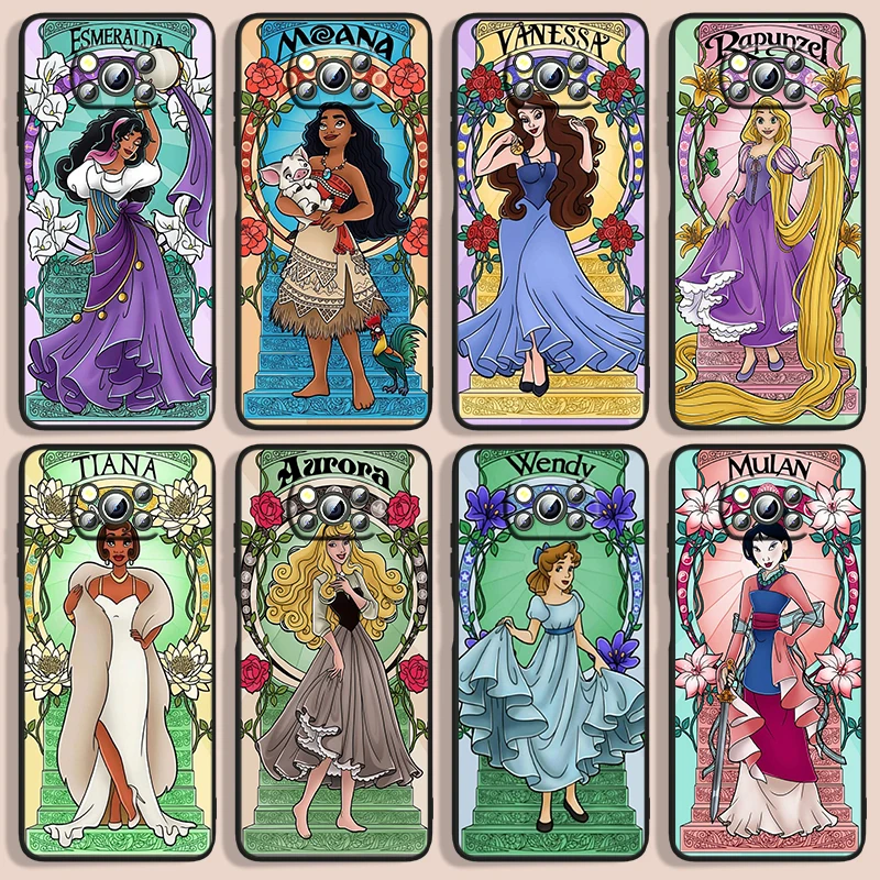 Disney Beautiful Princess Phone Case For Xiaomi Poco F1 X2 F2 X3 C3 M3 F3 X4 M4 F4 Pro 5G 4G NFC GT Black Iuxury Silicone Back
Disney Beautiful Princess Phone Case For Xiaomi Poco F1 X2 F2 X3 C3 M3 F3 X4 M4 F4 Pro 5G 4G NFC GT Black Iuxury Silicone Back