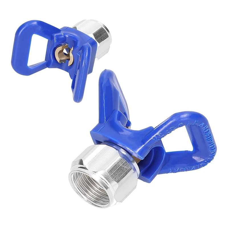 6Pc Airless Paint Nozzles Set Paint Sprayer Nozzle Tips Reversible Airless Blue With 2Pc Nozzle Seats For Airless Sprayer
6Pc Airless Paint Nozzles Set Paint Sprayer Nozzle Tips Reversible Airless Blue With 2Pc Nozzle Seats For Airless Sprayer