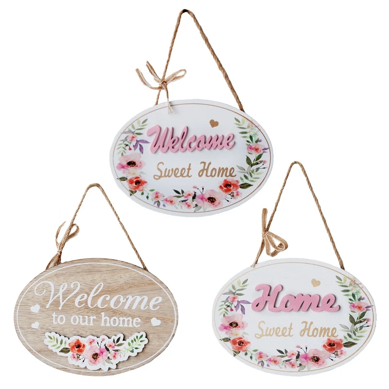 Home Sweet Home Welcome Sign for Farmhouse Rustic Wooden Door Hangers Front Porch Decor Plaque Wall Hanging Ornaments
Home Sweet Home Welcome Sign for Farmhouse Rustic Wooden Door Hangers Front Porch Decor Plaque Wall Hanging Ornaments
