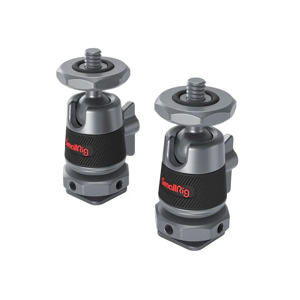 Мини-шаровая Головка SmallRig 2 шт. со съемным креплением для холодного башмака, подсветка для монитора и видео аксессуары для камеры 2948
Мини-шаровая Головка SmallRig 2 шт. со съемным креплением для холодного башмака, подсветка для монитора и видео аксессуары для камеры 2948