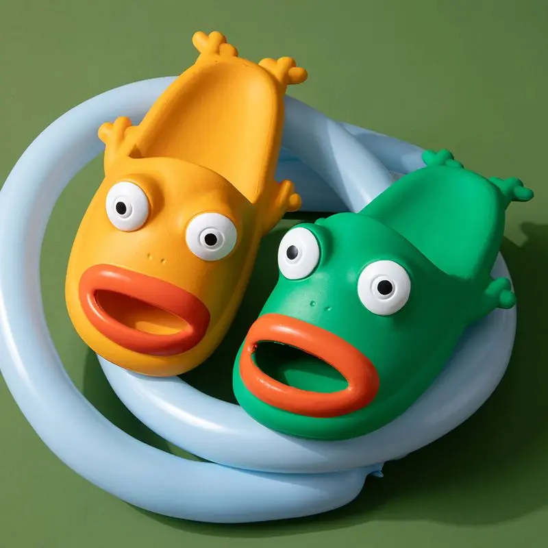 Sanriode Summer New Hangyodon Wrapped Head Slippers Cartoon Cute Quirky Couple Soft Bottom Anti-Slip Indoor Sandals Boy Girl
Sanriode Summer New Hangyodon Wrapped Head Slippers Cartoon Cute Quirky Couple Soft Bottom Anti-Slip Indoor Sandals Boy Girl