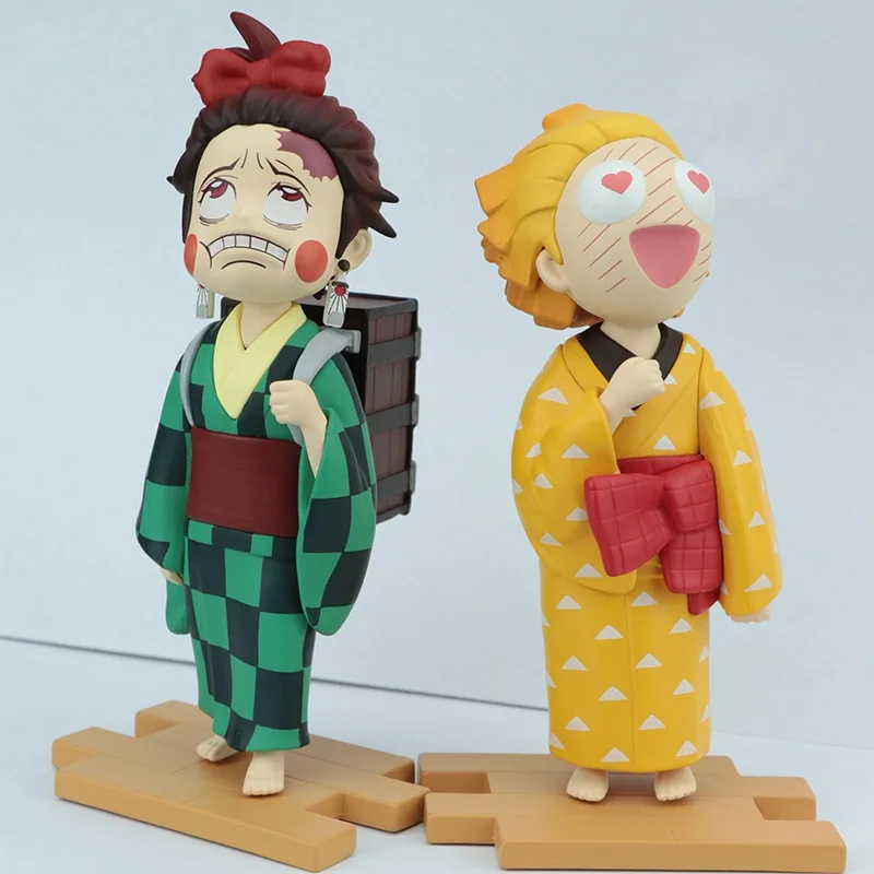 12-13 см аниме GK фигурка убийца демонов Agatsuma Zenitsu Kamado Tanjirou милые игрушки Коллекционная модель ПВХ кукла
12-13 см аниме GK фигурка убийца демонов Agatsuma Zenitsu Kamado Tanjirou милые игрушки Коллекционная модель ПВХ кукла