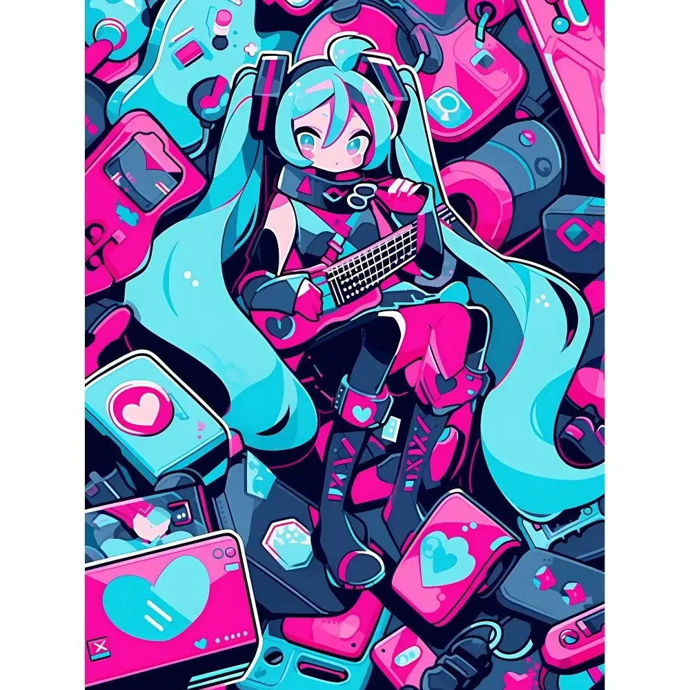 Мультяшная анимация Hatsune Miku наклейка Водонепроницаемая Автомобильная наклейка украшение для общежития спальни наклейка на шасси компьютера
Мультяшная анимация Hatsune Miku наклейка Водонепроницаемая Автомобильная наклейка украшение для общежития спальни наклейка на шасси компьютера