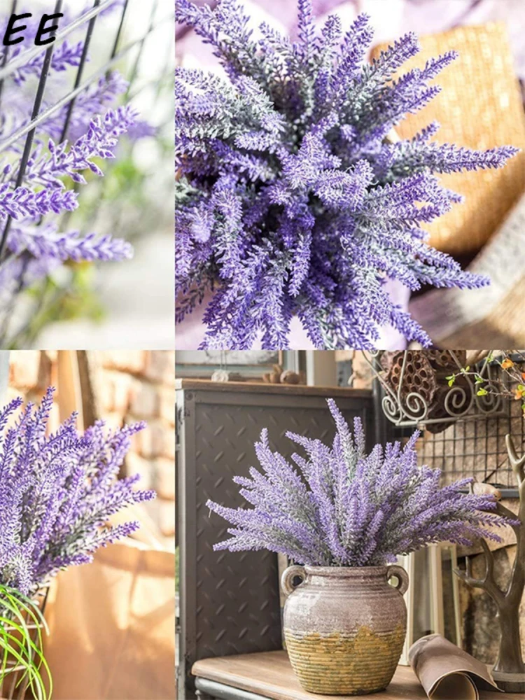 Artificial Flowers Flocked Plastic Lavender Bundle Fake Plants Wedding Bridle Bouquet Indoor Outdoor Home Kitchen Office Table
Artificial Flowers Flocked Plastic Lavender Bundle Fake Plants Wedding Bridle Bouquet Indoor Outdoor Home Kitchen Office Table