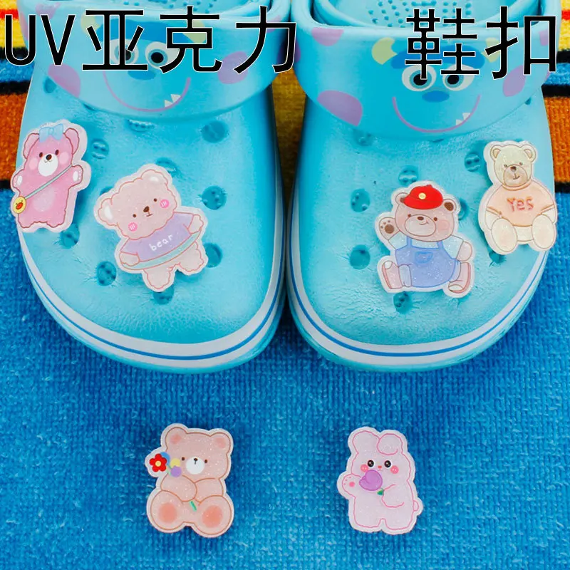 1pcs Single Sale Cartoon Bear Rabbit Acrylic Shoe Charm Accessories Wholesale DIY Funny Croc Shoes Buckle Clogs Kids X-mas Gifts
1pcs Single Sale Cartoon Bear Rabbit Acrylic Shoe Charm Accessories Wholesale DIY Funny Croc Shoes Buckle Clogs Kids X-mas Gifts