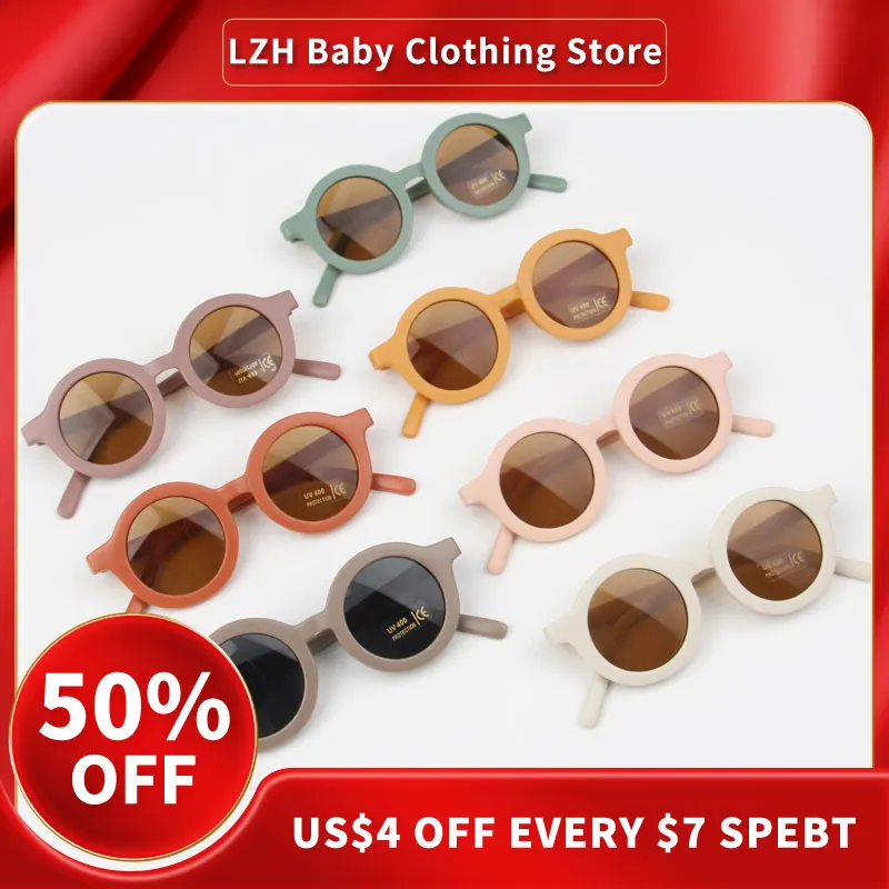 LZH Baby Accessories 2022 New Infant Baby Sunglasses Infant Retro Solid Color Ultraviolet-proof Round Glasses Eyeglass For Kids
LZH Baby Accessories 2022 New Infant Baby Sunglasses Infant Retro Solid Color Ultraviolet-proof Round Glasses Eyeglass For Kids
