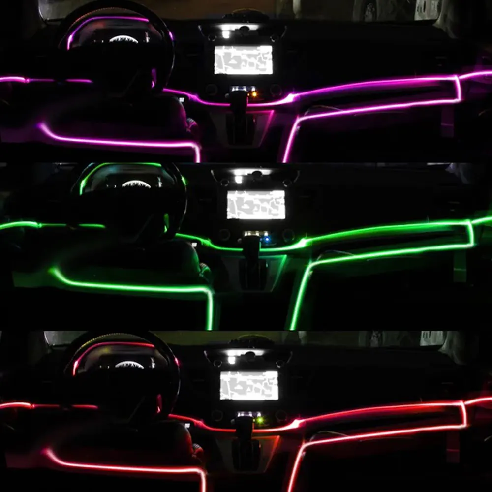 Ambient Lamp 64 Colors Multiple Modes Sound Control USB Optical Fiber Neon Atmosphere Light Strip Car Interior Lights Decorative
Ambient Lamp 64 Colors Multiple Modes Sound Control USB Optical Fiber Neon Atmosphere Light Strip Car Interior Lights Decorative