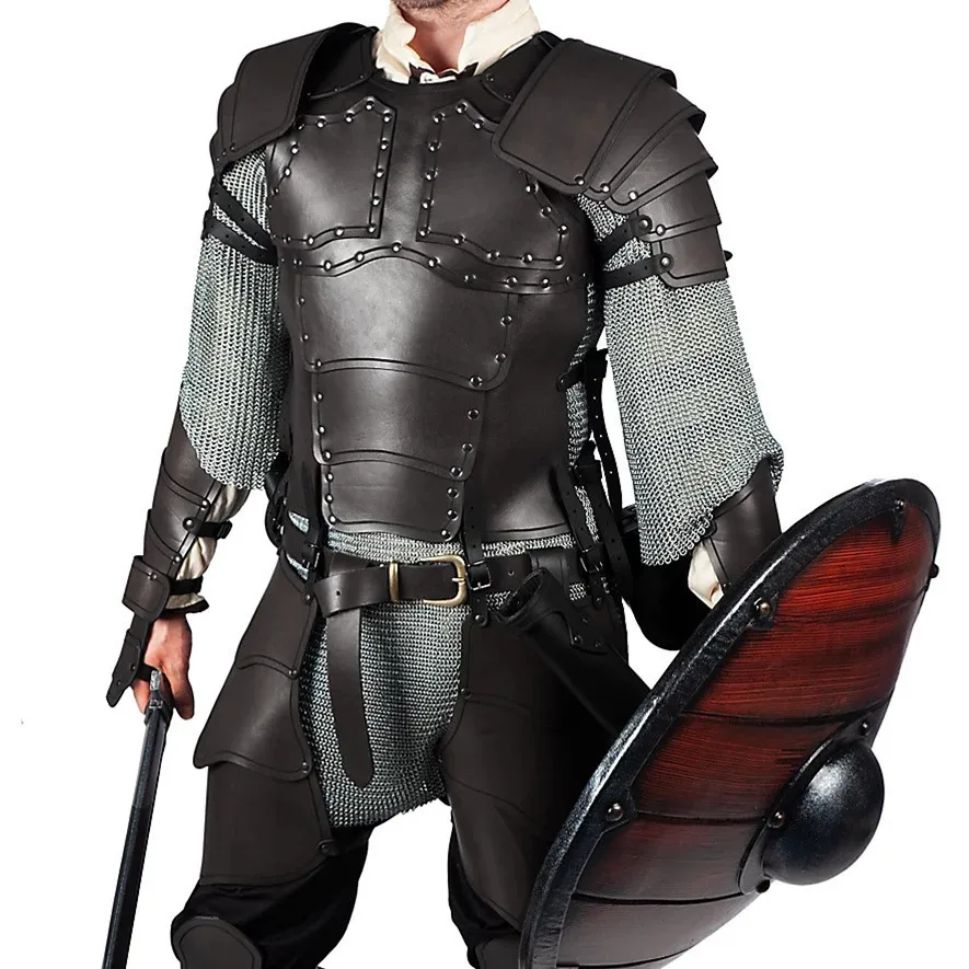 Средневековый рыцарь Гладиатор Cuirass PU Броня на плечо викингов воин Ларп Косплей Костюм стимпанк нагрудник
Средневековый рыцарь Гладиатор Cuirass PU Броня на плечо викингов воин Ларп Косплей Костюм стимпанк нагрудник