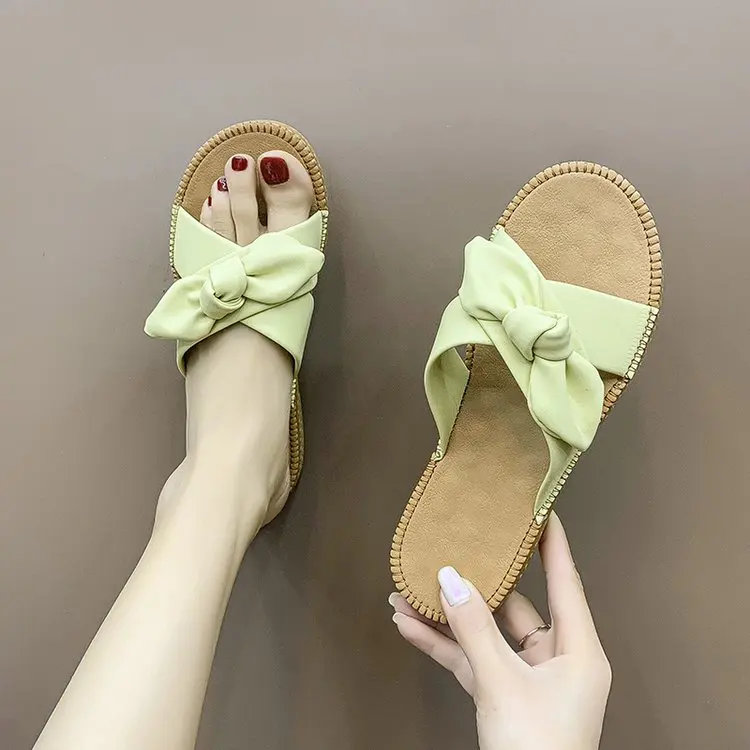 Flat Shoes Women's Slippers Bow Women's Luxury Slippers 2022 Pu Soft Designer Indoor Zapato Mujer Comfortable Outdoor 35-43
Flat Shoes Women's Slippers Bow Women's Luxury Slippers 2022 Pu Soft Designer Indoor Zapato Mujer Comfortable Outdoor 35-43