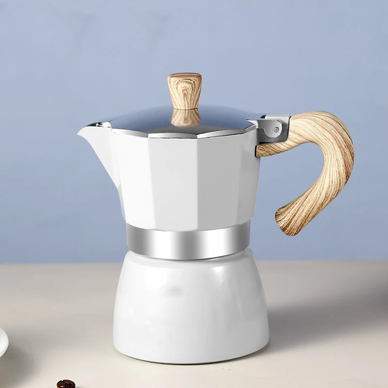 Hand Brewed Coffee Pot Moka Pot Household Italian Espresso Coffee Machine Espresso Bottom Filter Pot High Pressure Extraction
Hand Brewed Coffee Pot Moka Pot Household Italian Espresso Coffee Machine Espresso Bottom Filter Pot High Pressure Extraction