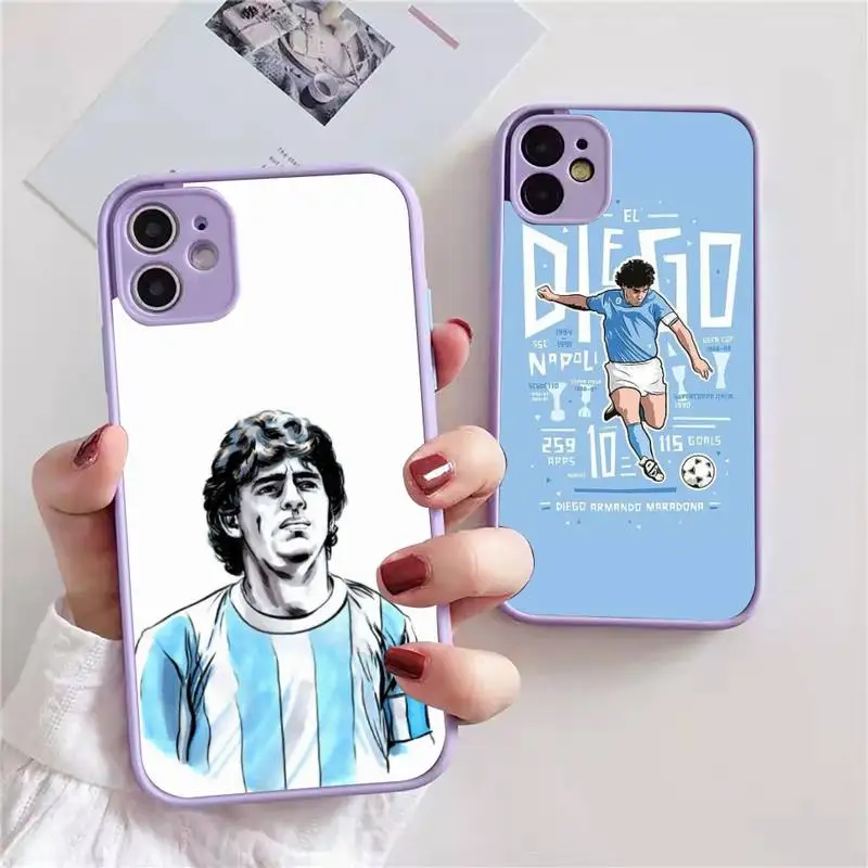 Чехол для телефона руки Бога Диего Армандо Марадона для iphone 13 12 11 xr xs x 7 8 pro max светло-фиолетовый мягкий силиконовый прозрачный чехол из ТПУ 
Чехол для телефона руки Бога Диего Армандо Марадона для iphone 13 12 11 xr xs x 7 8 pro max светло-фиолетовый мягкий силиконовый прозрачный чехол из ТПУ