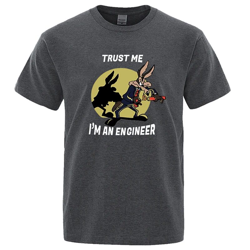Trust Me Im An Engineer T Shirt For Men Pure Cotton Vintage T-Shirt Round Neck Engineering Tees Classic Man Clothes Oversized
Trust Me Im An Engineer T Shirt For Men Pure Cotton Vintage T-Shirt Round Neck Engineering Tees Classic Man Clothes Oversized