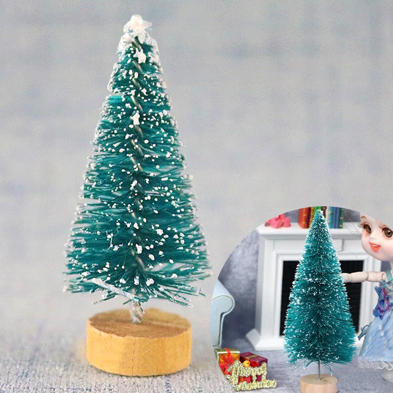 12Pcs Cute Mini Christmas Tree Pine Snow Frost Sisal Decor Tabletop Small Beautiful Decorative Present
12Pcs Cute Mini Christmas Tree Pine Snow Frost Sisal Decor Tabletop Small Beautiful Decorative Present