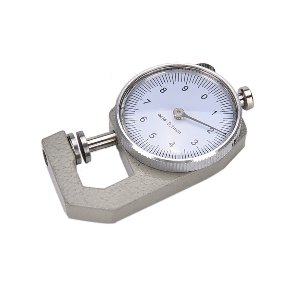 1PC High Quality 0-10mm Dial Thickness Gauge Leather Paper Thickness Meter Tester For Leather Flim Paper
1PC High Quality 0-10mm Dial Thickness Gauge Leather Paper Thickness Meter Tester For Leather Flim Paper