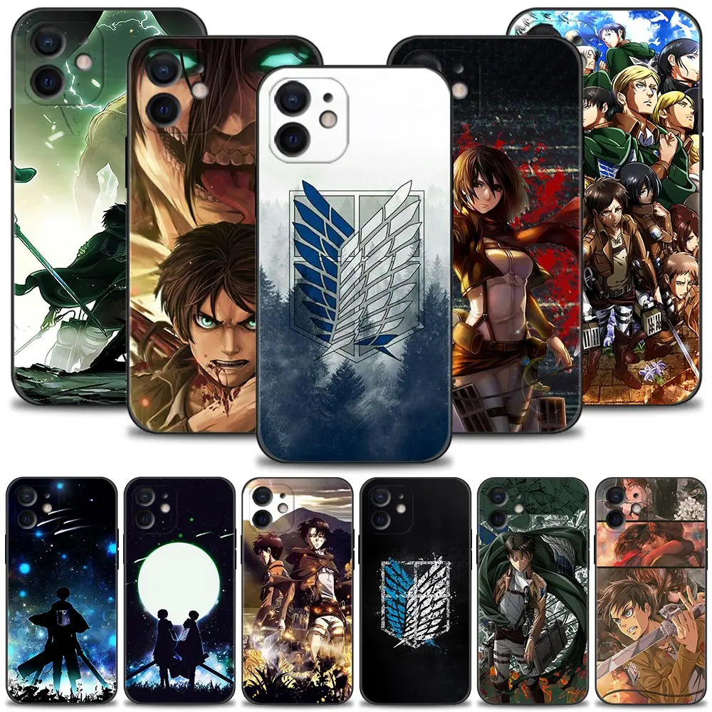 Case For Apple iPhone 14 Pro 14 13 12 11 Pro Max 13 12 Mini XS Max XR X 7 8 Plus 11 12 Mini Cover Silicone Shell attack on Titan
Case For Apple iPhone 14 Pro 14 13 12 11 Pro Max 13 12 Mini XS Max XR X 7 8 Plus 11 12 Mini Cover Silicone Shell attack on Titan