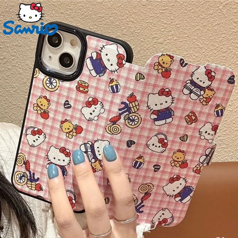 Чехол Hello Kitty для Iphone с защитой от просмотра для 11, 12, 13, 14 Pro Promax, модный флип-чехол с магнитной застежкой в клетку Sanrio Y2k, милый чехол для телефона
Чехол Hello Kitty для Iphone с защитой от просмотра для 11, 12, 13, 14 Pro Promax, модный флип-чехол с магнитной застежкой в клетку Sanrio Y2k, милый чехол для телефона