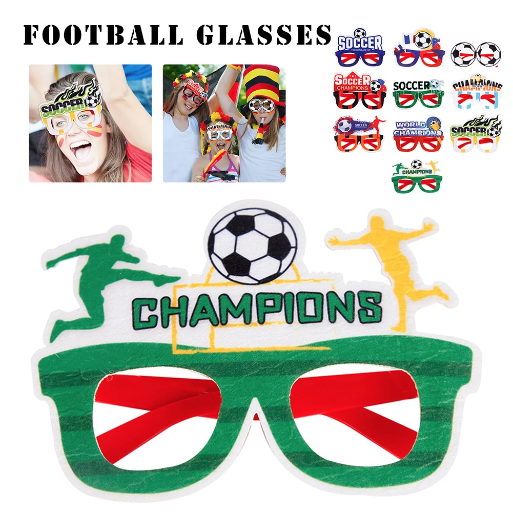 Football Themed Fan Party Eyeglasses Supplies Soccer Match Eyewear Glasses Photography Football Prop Bar Club Party Home Decors
Football Themed Fan Party Eyeglasses Supplies Soccer Match Eyewear Glasses Photography Football Prop Bar Club Party Home Decors