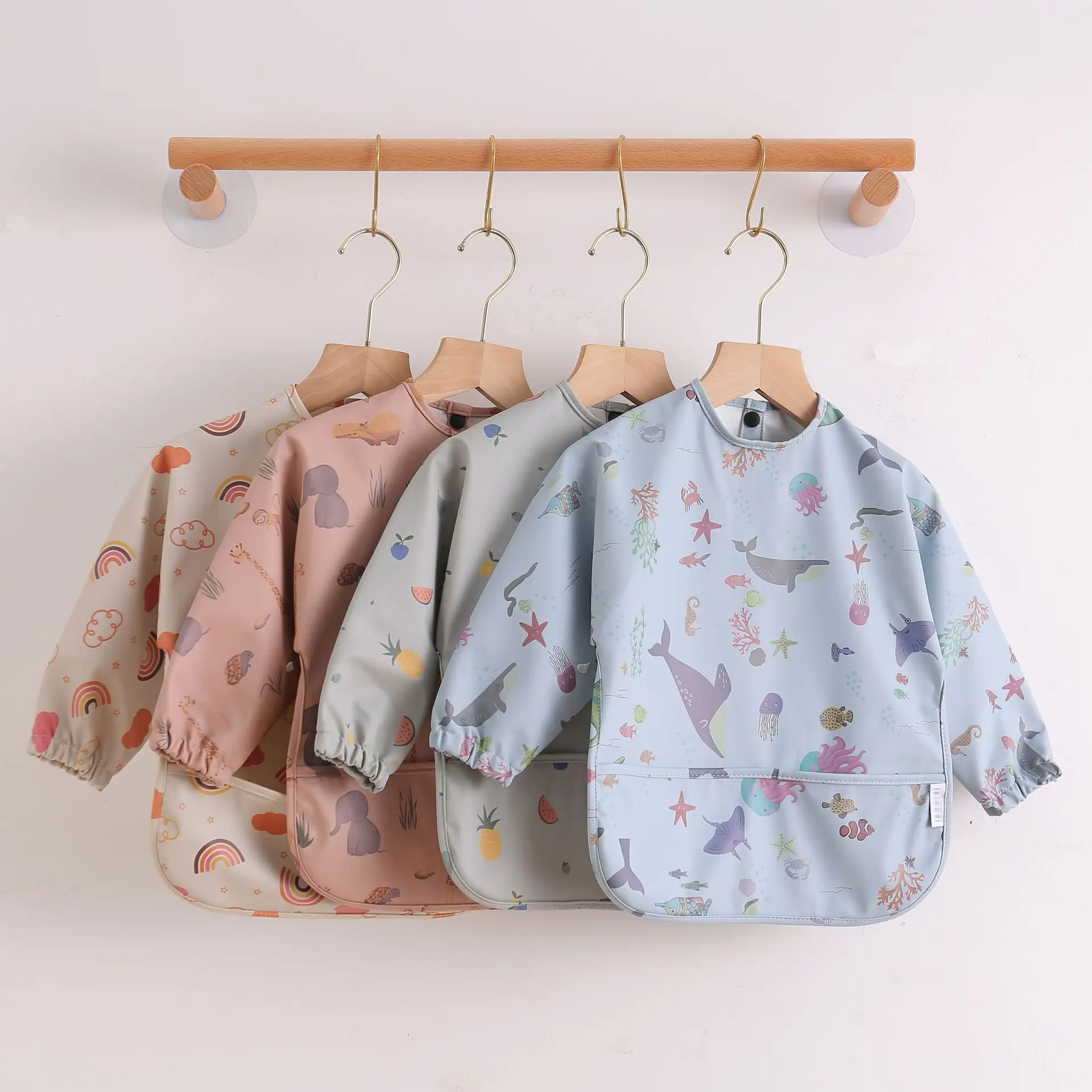 Print Children Bibs Bebe Food Eating Apron Kid Painting Smock Newborn Things Infant Bib for Baby Breakfast Lunch Dinner Feeding
Print Children Bibs Bebe Food Eating Apron Kid Painting Smock Newborn Things Infant Bib for Baby Breakfast Lunch Dinner Feeding