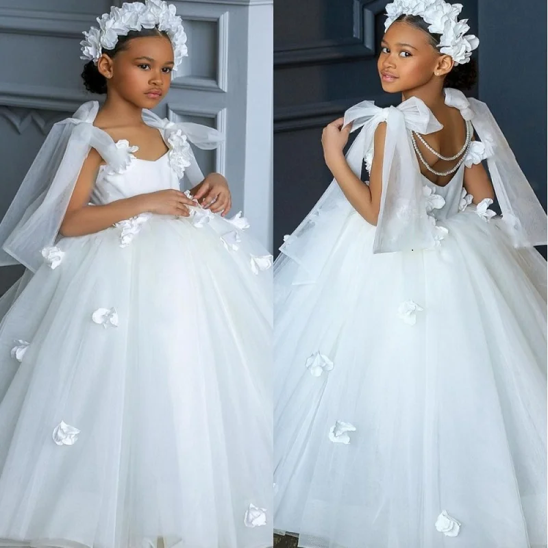 Flower Girl Dresses SATIN O-Neck A-LINE Floor-Length Junior Bridesmaid Dresses for Wedding First Communion Bridesmaid Birthday
Flower Girl Dresses SATIN O-Neck A-LINE Floor-Length Junior Bridesmaid Dresses for Wedding First Communion Bridesmaid Birthday