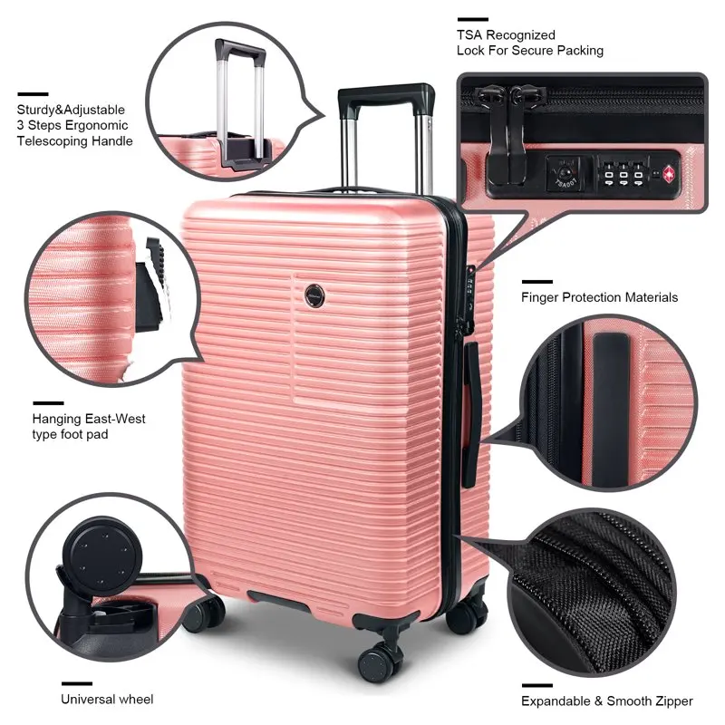New Sparkly Gorgeous Gorgeous Sparkly 28 Inch Large Suitcase with Spinner Wheels TSA Lock Travel Rolling Luggage for an Unforg
New Sparkly Gorgeous Gorgeous Sparkly 28 Inch Large Suitcase with Spinner Wheels TSA Lock Travel Rolling Luggage for an Unforg