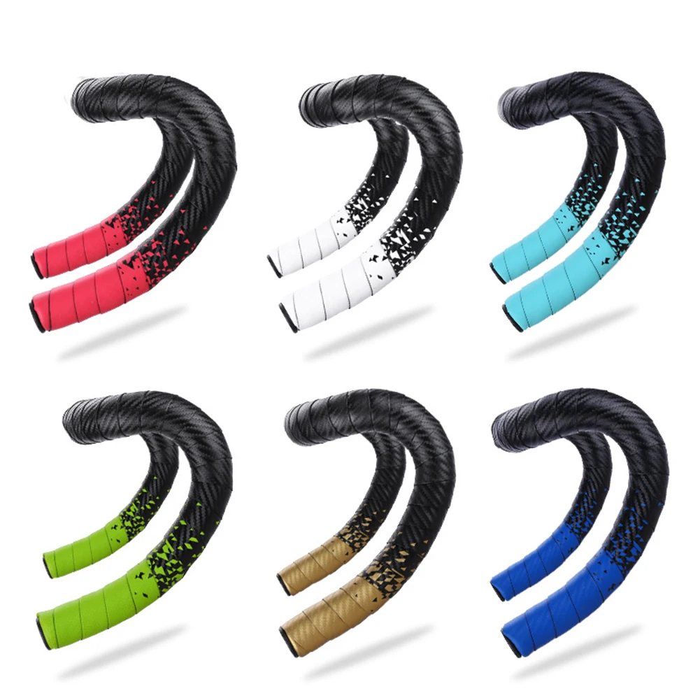 Road Bike Handlebar Tape Grip Bar Padded Bar Soft Leather With End Plugs Bicycle Breathable Waterproof Carbon Pattern Tape Accs
Road Bike Handlebar Tape Grip Bar Padded Bar Soft Leather With End Plugs Bicycle Breathable Waterproof Carbon Pattern Tape Accs