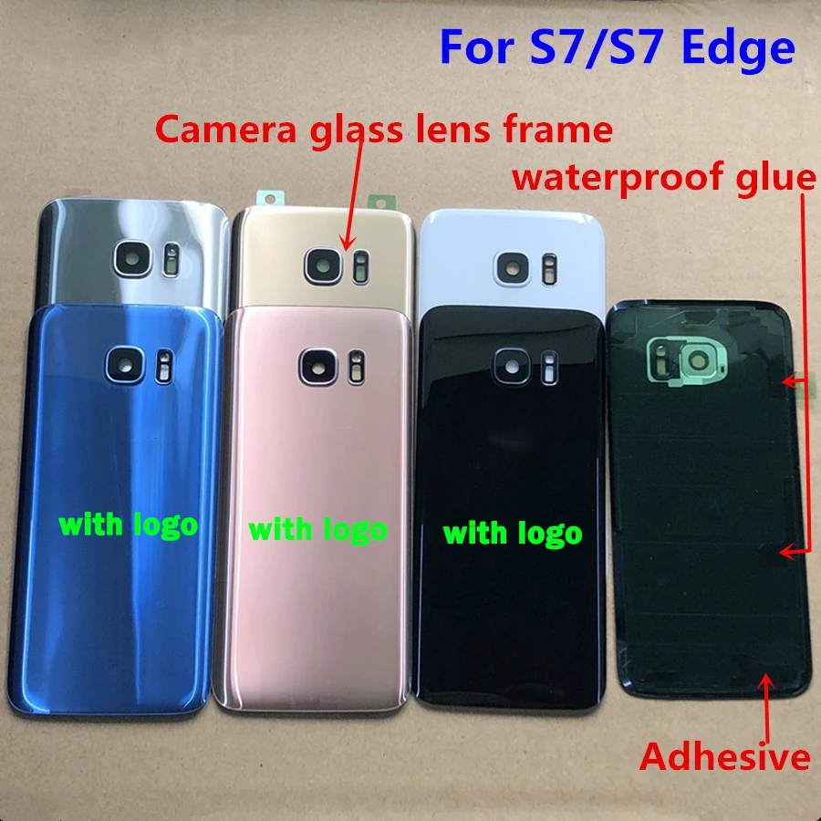For Samsung Galaxy S7 G930F S7 Edge G935F Back Glass Replacement Battery Cover Rear Door Housing Case Parts With Camera Lens
For Samsung Galaxy S7 G930F S7 Edge G935F Back Glass Replacement Battery Cover Rear Door Housing Case Parts With Camera Lens