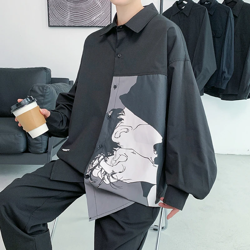 Oversized Cargo Shirt For Men Streetwear Long Sleeve Harajuku Fashion Men's Printing Shirts Korean Clothes Branded Men's Clothes
Oversized Cargo Shirt For Men Streetwear Long Sleeve Harajuku Fashion Men's Printing Shirts Korean Clothes Branded Men's Clothes