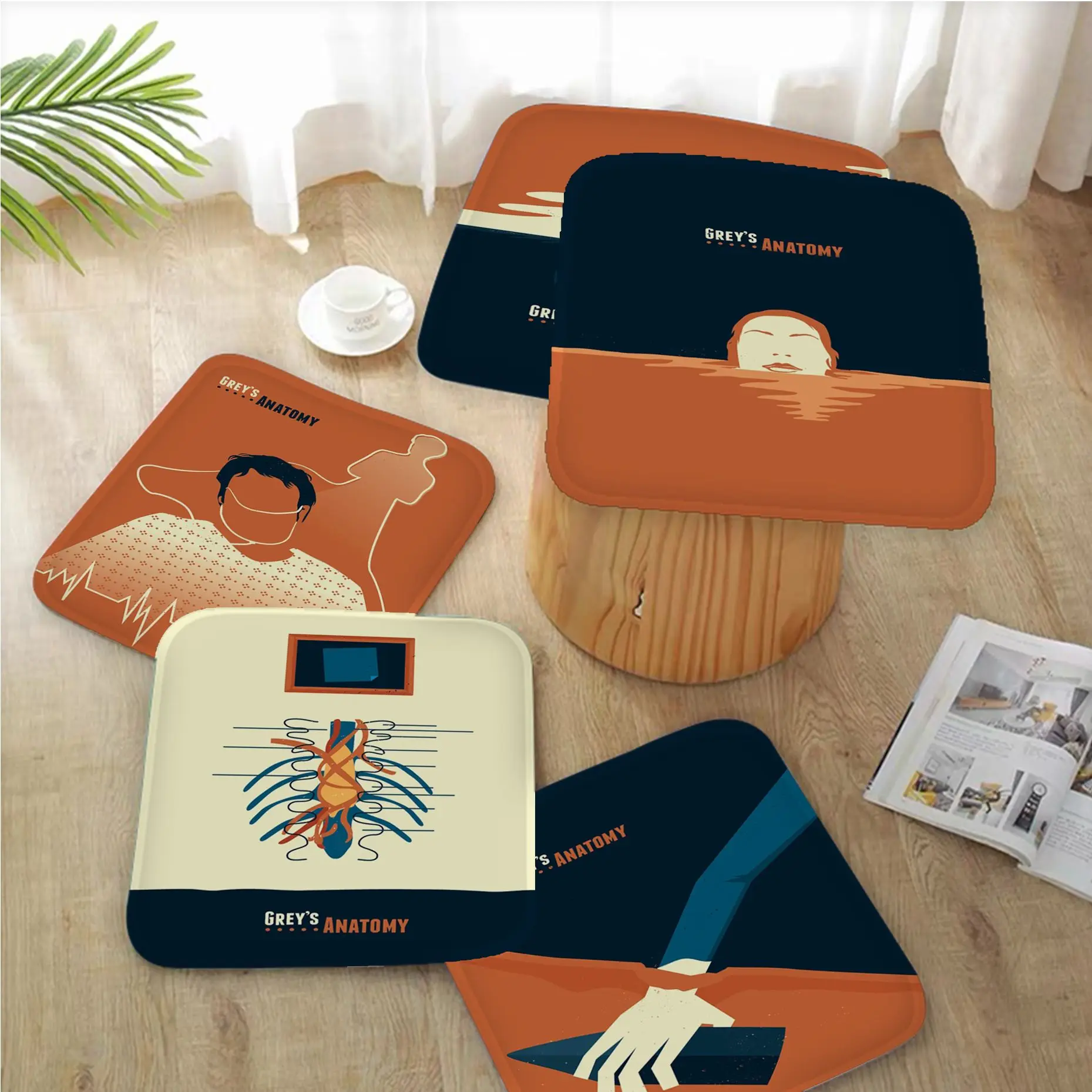 Classic TV Show Greys Anatomy Decorative Stool Pad Patio Home Kitchen Office Chair Seat Cushion Pads Sofa Seat Cushions
Classic TV Show Greys Anatomy Decorative Stool Pad Patio Home Kitchen Office Chair Seat Cushion Pads Sofa Seat Cushions
