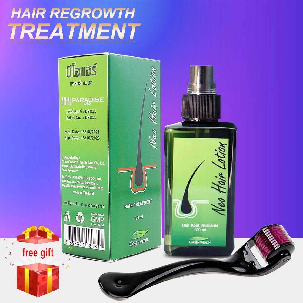 1/2pcs Neo Hair Lotion Hair Growth Oil 120ml Original Thailand Anti-hair Loss Hair Care Growth Serum Products For Hair Growth
1/2pcs Neo Hair Lotion Hair Growth Oil 120ml Original Thailand Anti-hair Loss Hair Care Growth Serum Products For Hair Growth