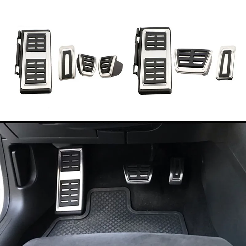 stainless steel car Accelerator Brake Pedal Footrest Cover for audi A4 A6 A3 S3 A5 A7 A8L Q2L Q3 Q5 Q7 S4 RS4 S5 RS5 8T SQ5 8R
stainless steel car Accelerator Brake Pedal Footrest Cover for audi A4 A6 A3 S3 A5 A7 A8L Q2L Q3 Q5 Q7 S4 RS4 S5 RS5 8T SQ5 8R