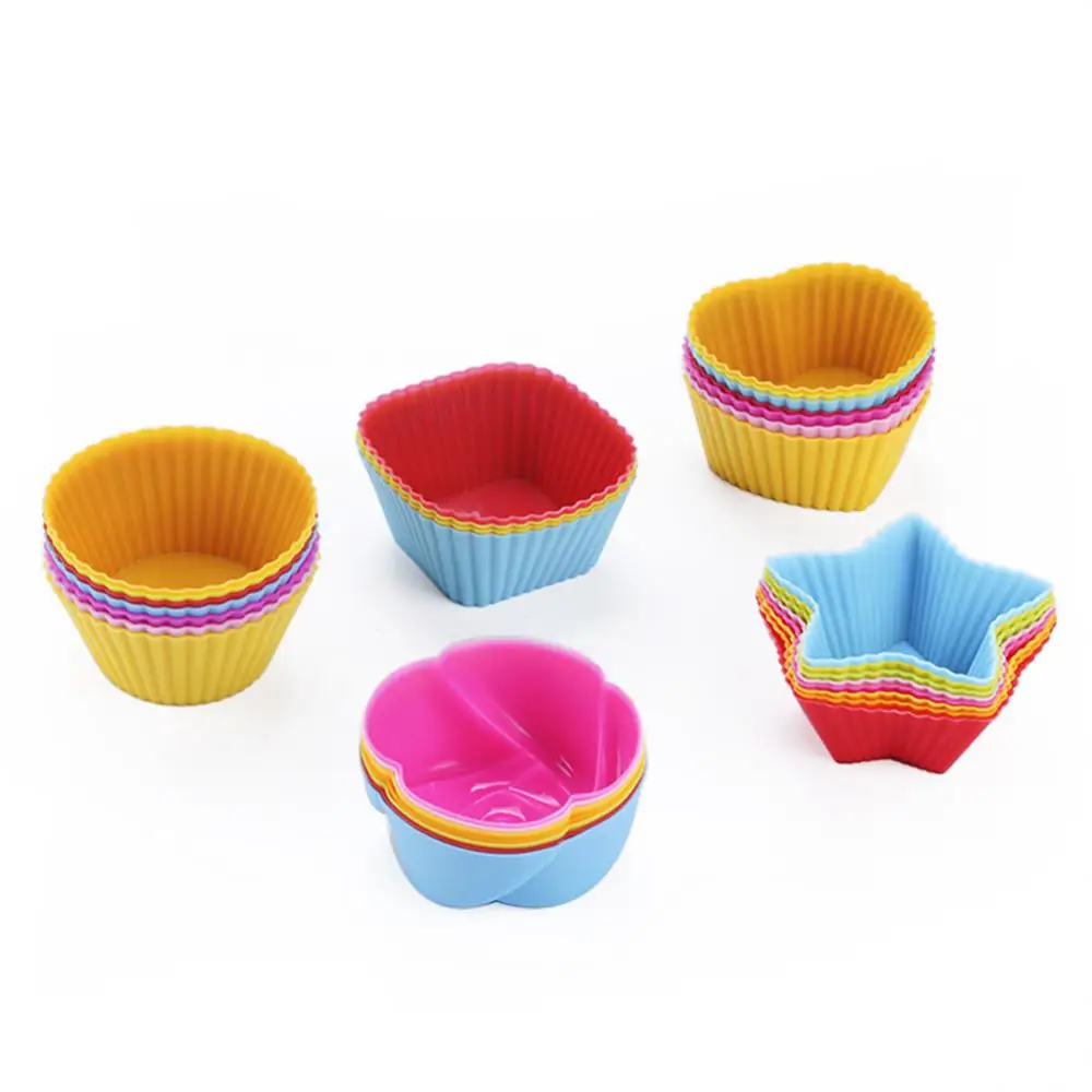 Silicone Cake Cup Mold Creative Cake Tool Cake Stand Reusable Bakeware Pastry Baking Accessories Kitchen Tool Cupcake Mould
Silicone Cake Cup Mold Creative Cake Tool Cake Stand Reusable Bakeware Pastry Baking Accessories Kitchen Tool Cupcake Mould