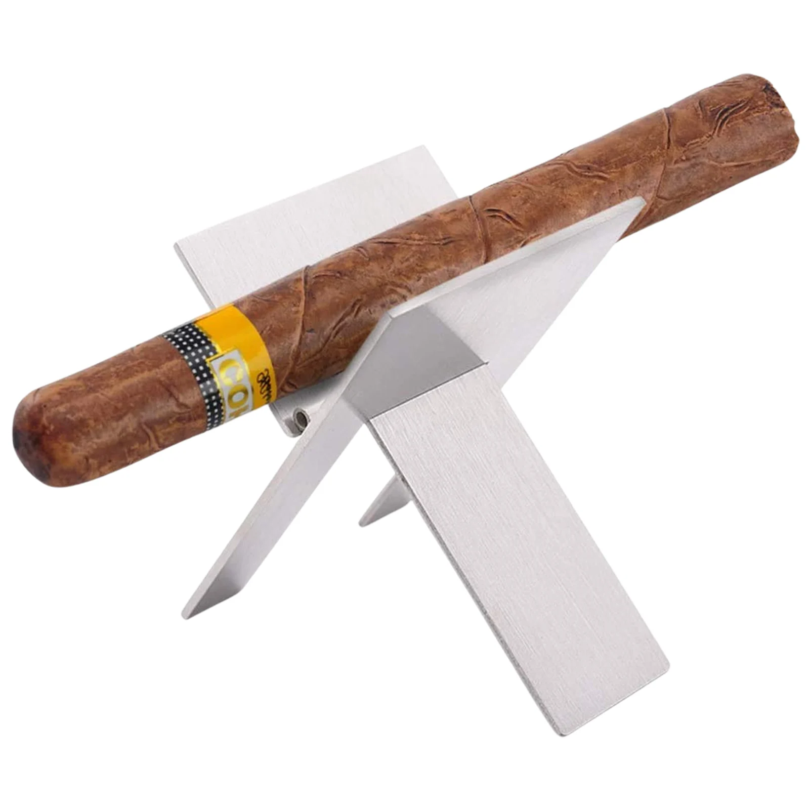 Stainless Steel Cigar Stand Foldable Cigar Stand Portable Cigarette Display Shelf Rest Rack For Father's Day Supplies Cigar
Stainless Steel Cigar Stand Foldable Cigar Stand Portable Cigarette Display Shelf Rest Rack For Father's Day Supplies Cigar