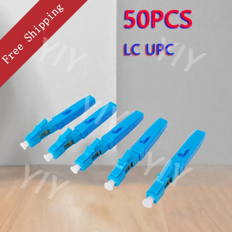 50 шт./лот LC UPC быстрый соединитель в сборе, FTTH оптоволоконные соединители, бесплатная доставка
50 шт./лот LC UPC быстрый соединитель в сборе, FTTH оптоволоконные соединители, бесплатная доставка